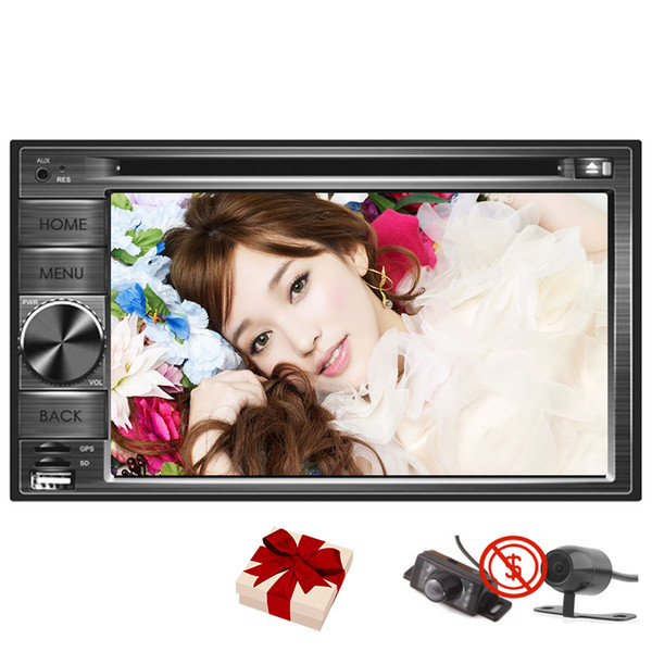 Front & Backup Camera Octa Core Android 7.1 Car dvd GPS Video Player Double Din Car Stereo GPS Navigation In Dash Bluetooth Radio