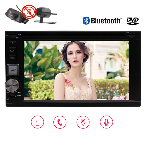 Car stereo Android 7.1 2GB 32GB 6.2'' 1080 HD Touchscreen Double 2 din Car dvd Autoradio GPS Navigation Octa-core Car Entertainment