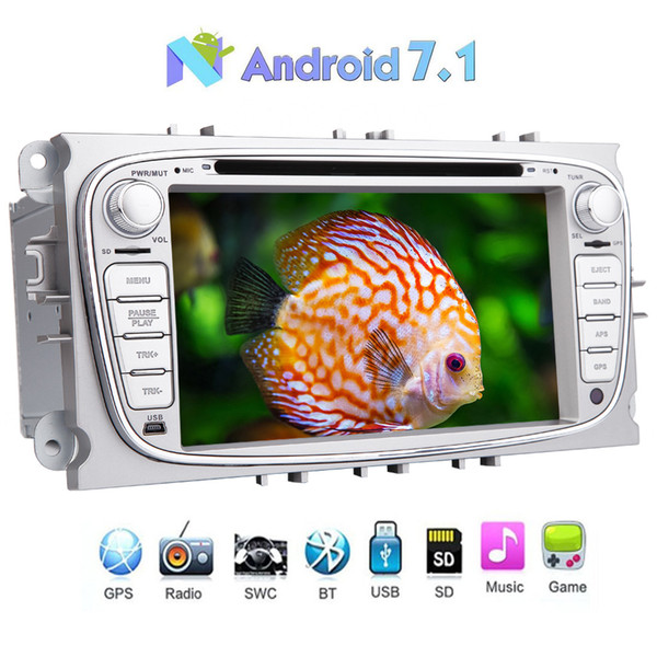 Eincar 7'' Double 2 Din Autoradio In Dash Android 7.1 Car Radio Stereo for Ford GPS Navigation Octa Core Car DVD Playerl