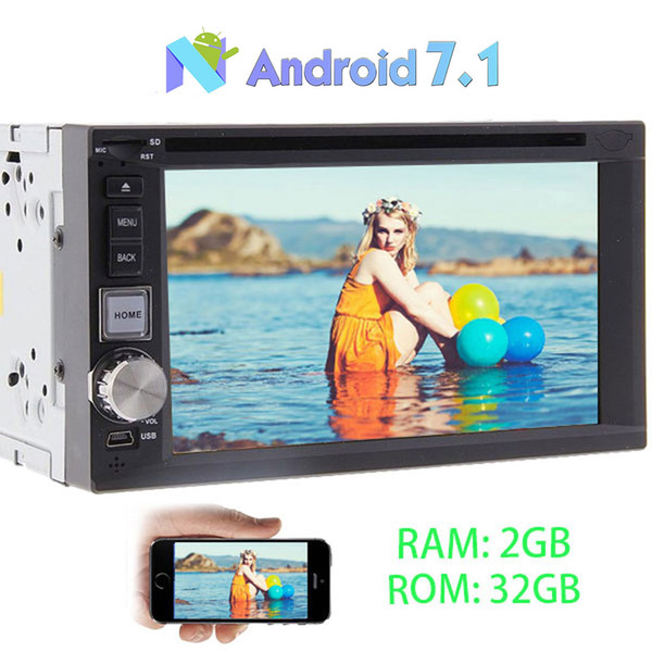 Eincar 8 Core 2GB+32GB Android Car Stereo Double Din 6.2