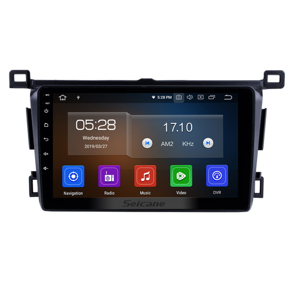 Quad-core 9 Inch Android 9.0 GPS Navi Car Stereo for 2013 2014 2015-2018 Toyota RAV4 LHD with Bluetooth WIFI support car dvd Remote Control