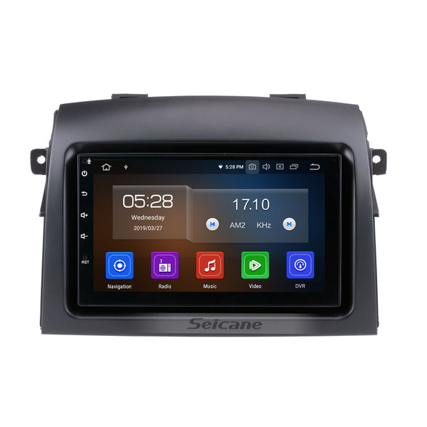 Quad-core Android 9.0 HD Touch Screen 7 Inch Car Radio for 2004-2010 Toyota Sienna with Bluetooth GPS Navi WIFI support Car dvd Rear Camera