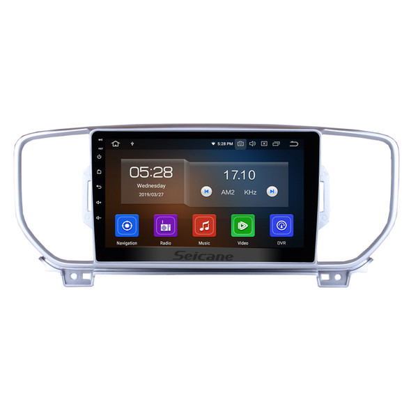 9 inch Android 9.0 Car GPS Navigation System for 2016-2018 Kia KX5 with Wifi Bluetooth Mirror Link support car dvd OBD2 DAB+ DVR Rear camera