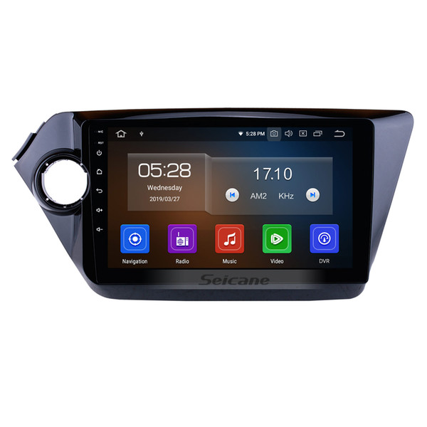 9 Inch Android 9.0 Car Stereo GPS Navigation for 2012-2015 KIA K2 RIO with USB Bluetooth WiFi AUX support car dvd Steering Wheel Control DVR