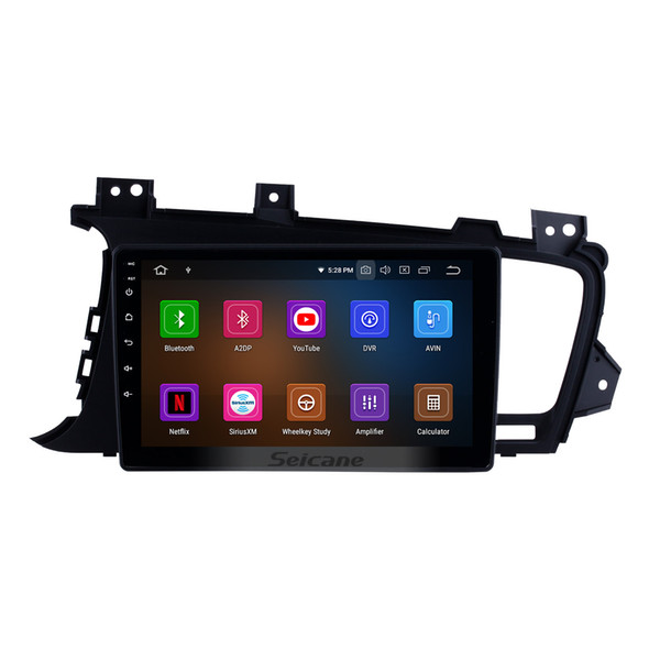 Android 9.0 9 inch HD Touchscreen GPS Navi Car Stereo for 2011 2012 2013 2014 Kia k5 LHD with Bluetooth USB Music support car dvd OBDII 3G