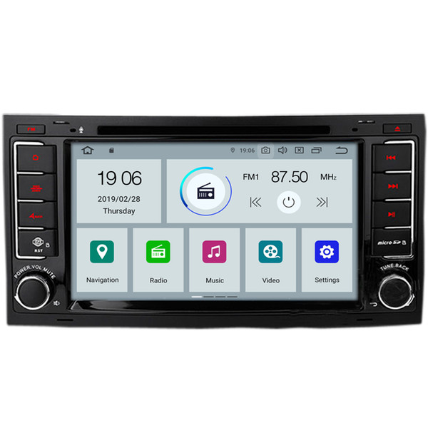 COIKA Android 9.0 System 2+16G RAM Car DVD Radio Player For Volkswagen Touareg 2004-2011 GPS Navi OBD WIFI Google Quad Core SWC