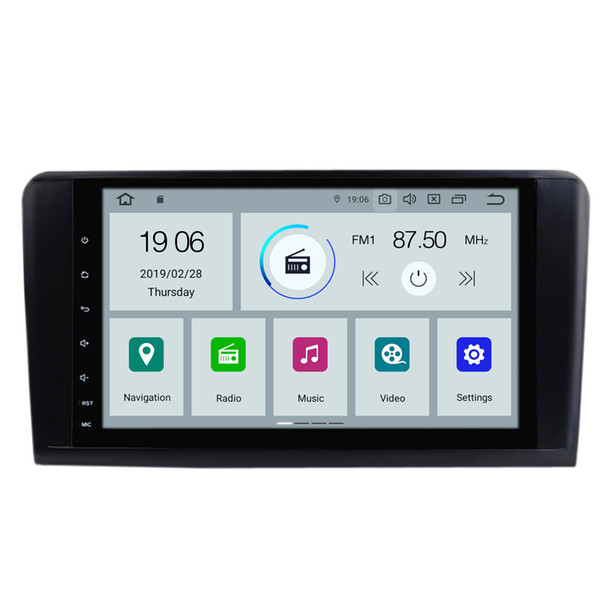 COIKA Android 9.0 System Car DVD Head Unit For Mercedes-benz ML W164(M300/ML350/ML450/ML500) GPS Navi WIFI OBD 2+16G Ouad Core DVR