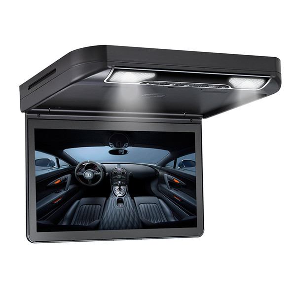 13.3 inch Roof mount Car DVD Player 1080P HDMI USB SD FM IR Game Flip Down