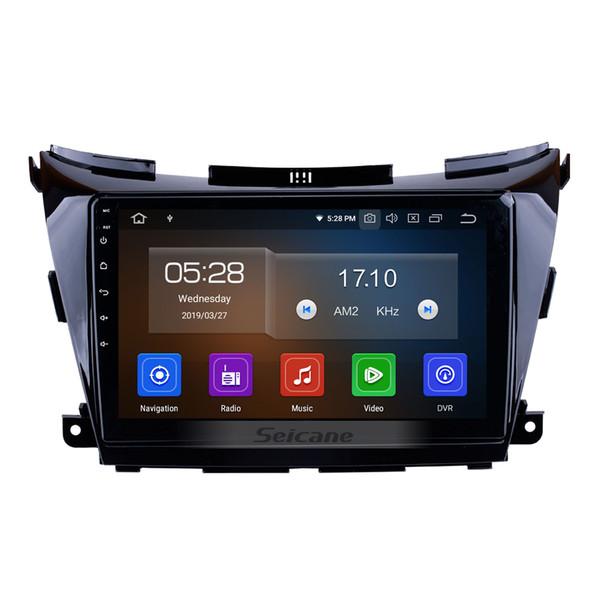 Android 9.0 HD Touchscreen 10.1 inch Car Radio for 2015 2016 2017 Nissan Murano with Bluetooth GPS Navigation Support 3G/4G car dvd OBD2