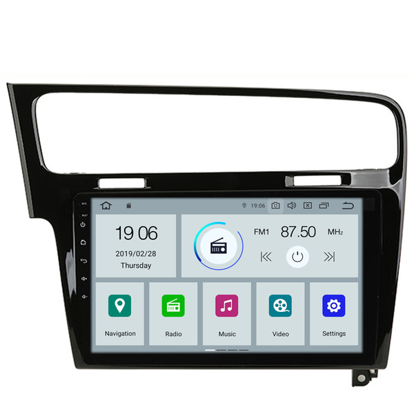 COIKA Android 9.0 System Car DVD Multimedia Player GPS Navi For Volkswage GOLF 7 GPS With 2+16G RAM BT WIFI 4G Touch Screen USB