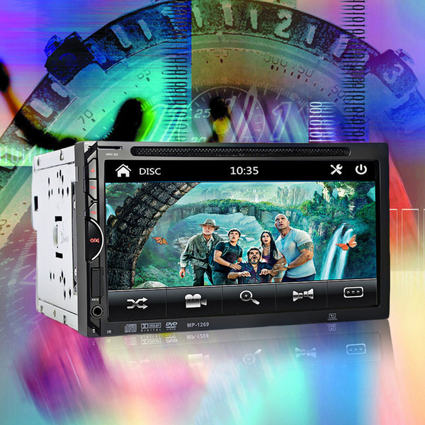 2 Din 7 inch Car DVD Radio Player Car MP4 MP5 Player Bluetooth V3.0 7