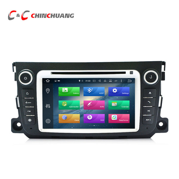 Updated 4G RAM Octa Core Android 8.0 Car DVD Player for Benz SMART 2012-2015 with Radio GPS Navi Wifi DVR Mirror Link