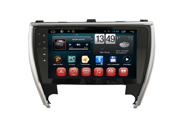 Quad Core 1GB RAM Android 6.0 Car DVD GPS Navigation Multimedia Player Car Stereo for Toyota Camry 2015 Car Headunit Radio Wifi