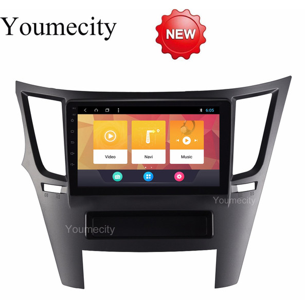 Android 8.1 Car DVD For Subaru Legacy Outback 2009-2014 GPS Radio Video Multimedia Player Capacitive IPS Screen RDS