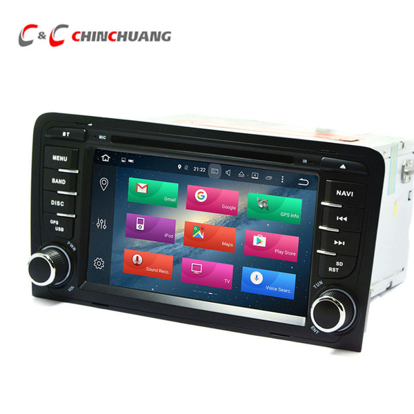 Updated 4G RAM Octa Core Android 8.0 Car DVD Player for Audi TT with Radio GPS Navi Wifi DVR Mirror Link