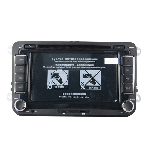 7 Inches 2 Din Car DVD GPS Navigation Radio Stereo Player for Volkswagen VW Golf 6 Touran Passat B7 Sharan Touran Polo Tiguan