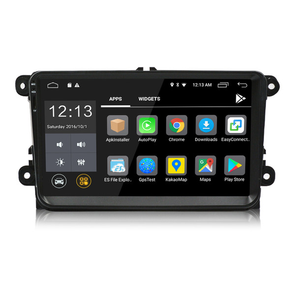 2 Din 9 inch Android 8.0 Car DVD Player GPS Navigation Stereo Radio For VW/Volkswagen/Passat/Jetta/Tiguan/Touran/POLO/Golf/Skoda/Octavia/Sea