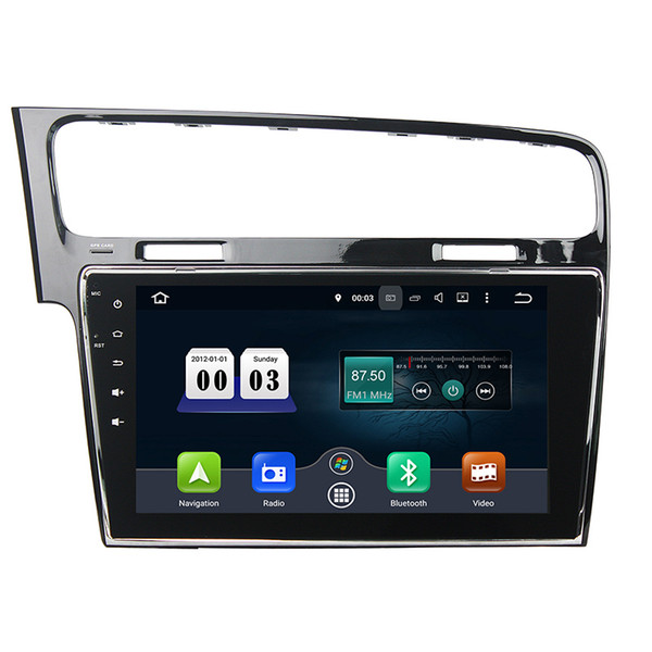 10.1inch Octa core 4GB RAM Andriod 8.0 Car DVD player for Volkswagen Golf 7 with GPS,Steering Wheel Control,Bluetooth,Radio