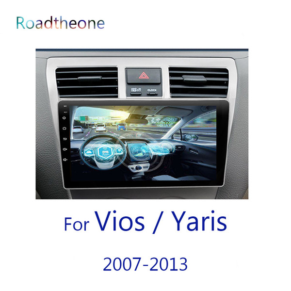 for Toyota Yaris/Vios 2007-2013 XP90 9 inch car multimedia player with gps navigation google map car dvd