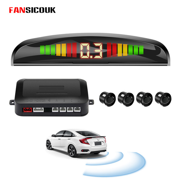 Car Auto Parktronic LED Parking Sensor Reversing Car Parking Radar Monitor Detector System Display