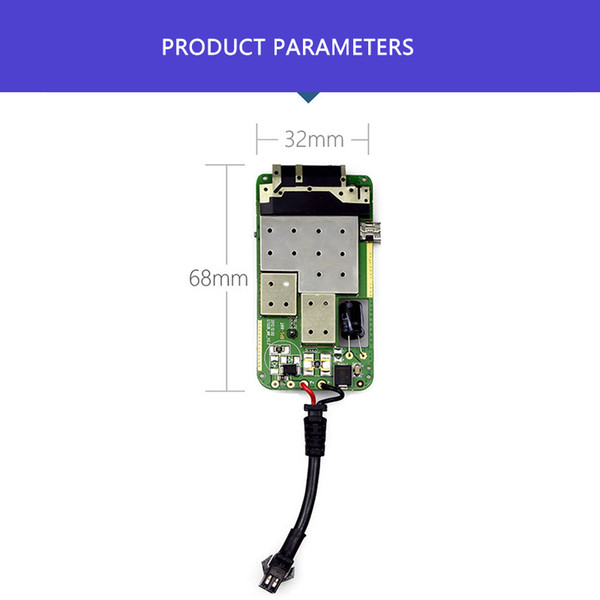 Small GPS tracker positioning module GPS+Beidou positioning+base station real-time positioning fence alarm high integrated track car