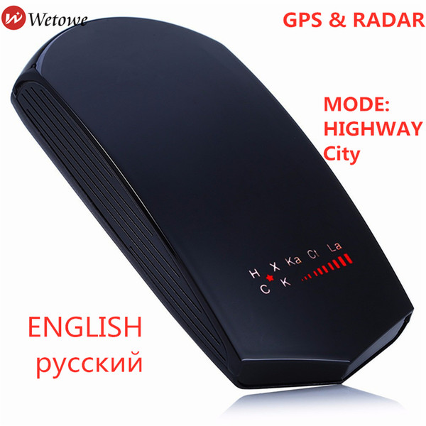 WETOWEL4 Car Radar Detection V3 Radar Signal Detection Speed 16 Band Auto Russian & English Voice Alert Warning