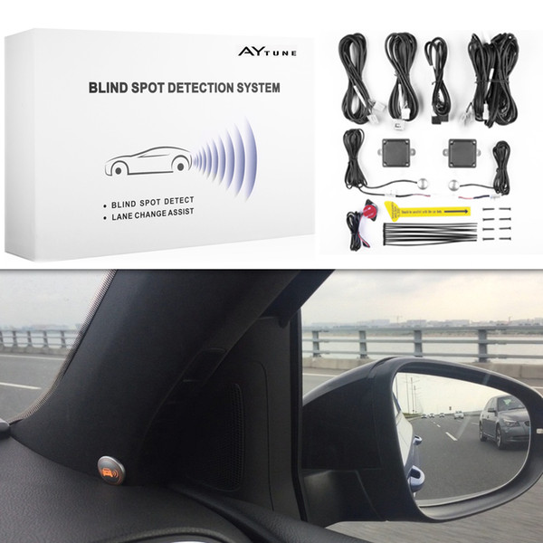 24GHz Millimeter Wave Radar Blind Spot Detection Car Warning Monitoring Lane Change Assistant Driving Security BLIS/BSM/SAS/BSD