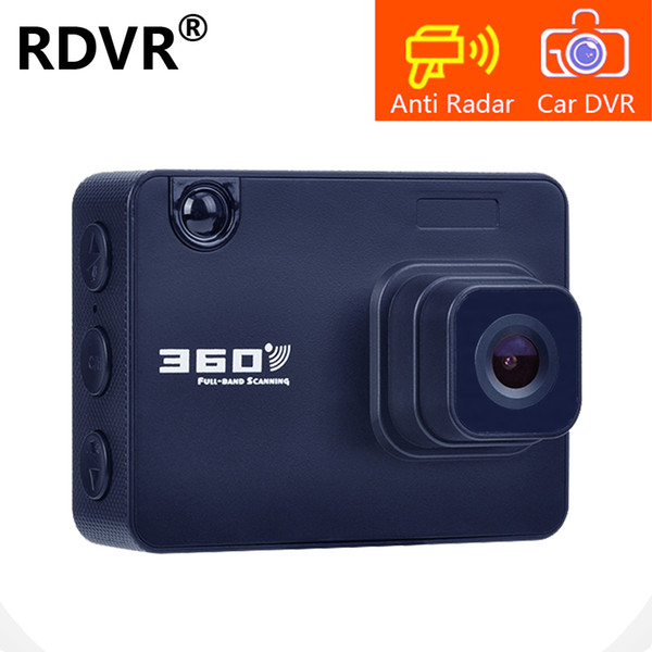 RDVR 2022Smart s HD Car DVR Dash Cam 2 In 1 Video Recorder Dashcam AntiRadar video registar Russian and English