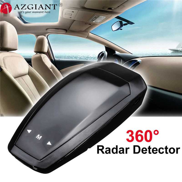 AZGIANT English Russian Radar Speed Control Detector LED display Drive Safely and Avoid Traffic Crash Alarm System and Security car