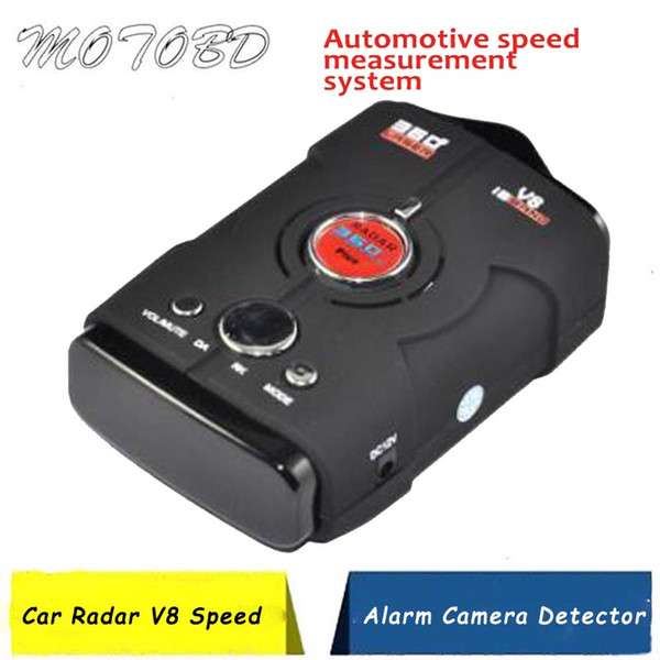 2019 Car Radar V 8 Laser Speed Alarm Camera Detector 16 For Band Voice Detection Car-Detector V8