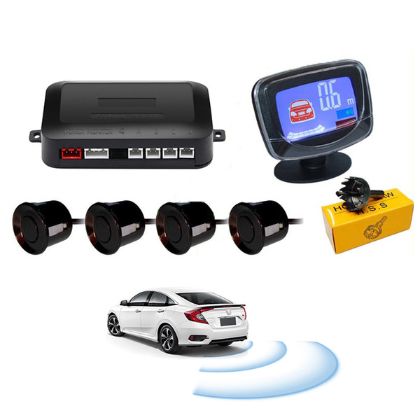 Car Auto Parktronic Backlight Display LED Parking Sensor 4/6/8 Reverse Sensors Car Parking Radar Monitor Detector System