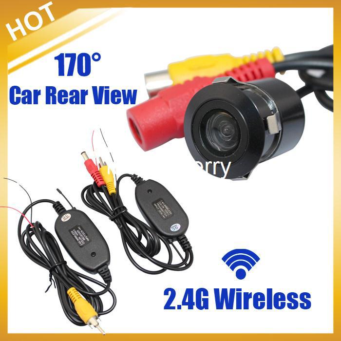 2.4G WIRELESS Module adapter for Car Camera cam+170 Anti-Fog Glass Car Auto Rear View Reverse Waterproof Camera,Free Shipping