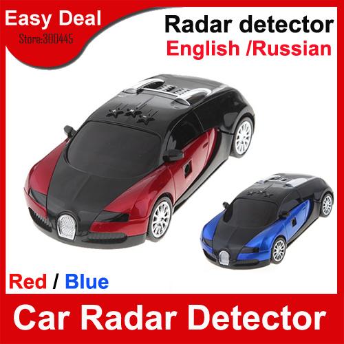 Universal Full Band Car Radar Detector Russina English Voice Speaking Detector Alarm Speed Control Detector Free Shipping