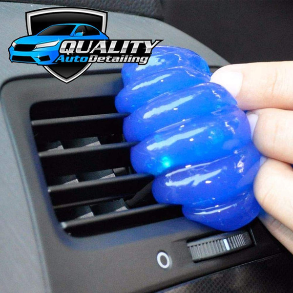 Auto Car Detailing Cleaning Gel - Automotive Dust Vent Crevice Interior Detail Removal Detailing Putty Magic Gel Compound Dust Wiper Cleaner