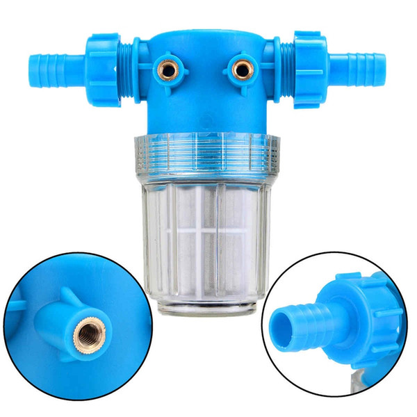 Mayitr New Car Washer Universal High Low Pressure In Line Water Filter 20mm Hose Connector Automobiles Care Supplies