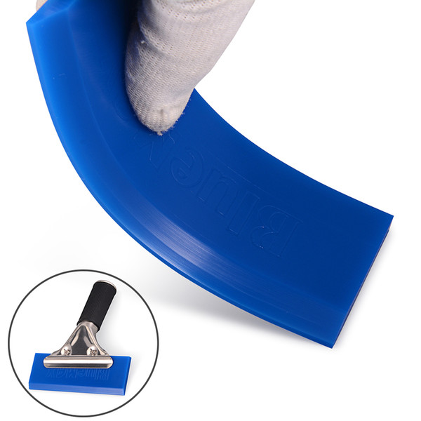 EHDIS Car Tools Rubber Window Squeegee Blade Vinyl Car Wrap BLUEMAX Scraper Tint Tools Sticker Remover Cleaning Accessories