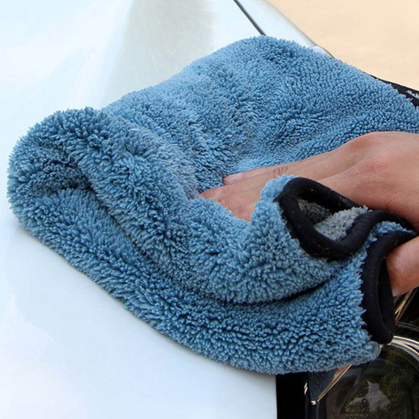 2022Car Cleaning Drying Cloth Car Wash Towel Care Wax Polishing Detailing Towels Washing Towel 45*38cm