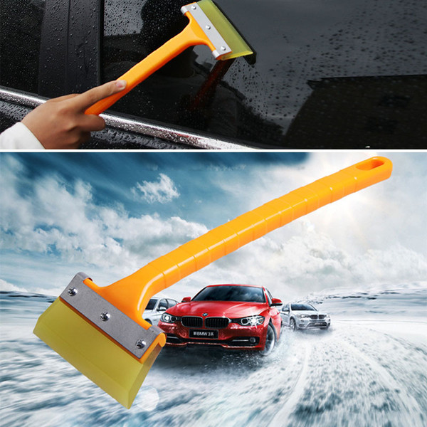 1pcs High Quality Long Handle Car Snow Ice Shovel Scraper Glass Water Removal Clean Tool For Car Windshield