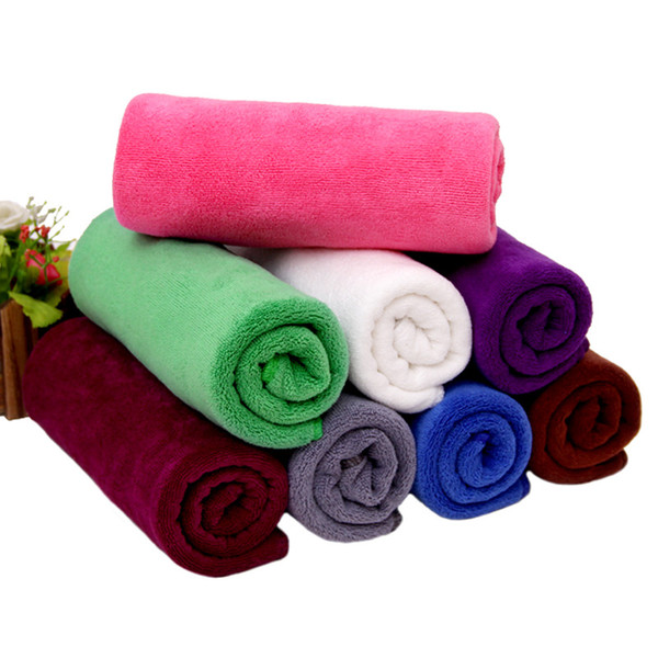 Wholesale Customizable Superfine Fibre 30*70 Towel for Haircut Cleaning Towel Ultra-strength Water-Absorbing Not Shed Does Not F