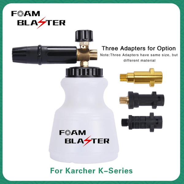 Pressure Washer Snow Foam Lance For Karcher K High Pressure Foam Gun Cannon Soap Foamer Nozzle Car Clean Wash Maker