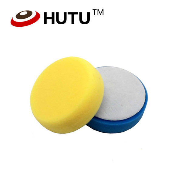 Polishing Pad 3 Inch Sponge Foam Buffing Pad Set Yellow medium Cutting For Car Polisher