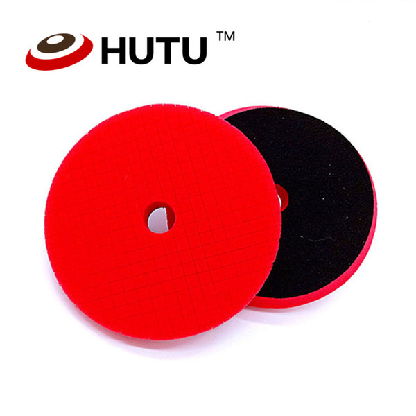 6 Inch Car Polishing Sponge Foam Pads Buffing Wax Pad For Car Polisher Red No cutting finishing pad