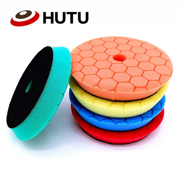 Sponge Polishing Waxing Buffing Pads Kit 30mm Thick Europe Sponge Auto Polish Pad For RO/DA Polishier Different Hardness Pad