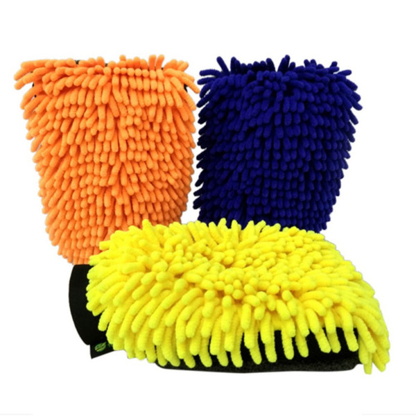 Car Cleaning Brush Cleaner Tools Microfiber Super Clean Car Windows Cleaning Sponge Product Wash Gloves Auto Washer New