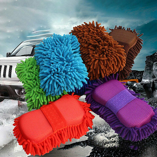 1Pc Window Glass Washing Sponge Brush for Home Wall Brick Household Cleaning Car Washing Gloves Cleaning Tools Brush 22*11cm #