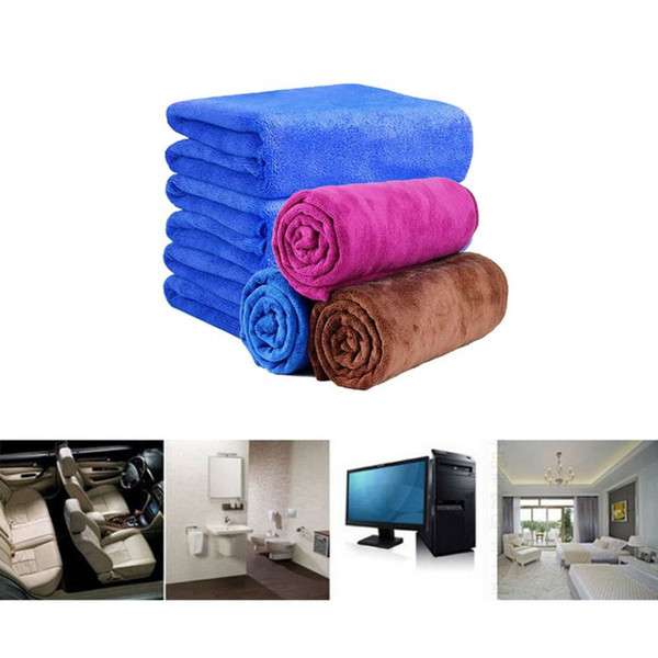 1Pcs Microfibre Cleaning Auto Soft Cloth Washing Cloth Towel Duster Car Home Cleaning Micro fiber Towels