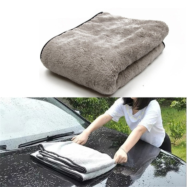 Car Wash Towel 100X40cm Microfiber Car Cleaning Drying Cloth Auto Washing Towels Care Detailing Wash Accessories