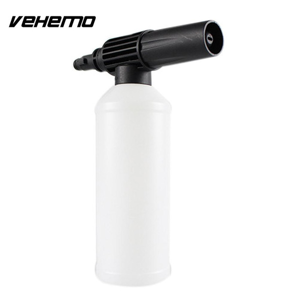 Vehemo 450ml with Adapter Pressure Washer Gun Snow Foam Lance Maintenance Car Foamer Wash Bottle Wash Tool Adjust Sprayer