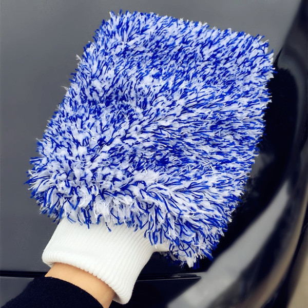 Maximum Absorbancy Glove High density Microfiber Premium Car Wash Mitt SCRATCH FREE Perfect For Everyday Detailing Microfiber Madness