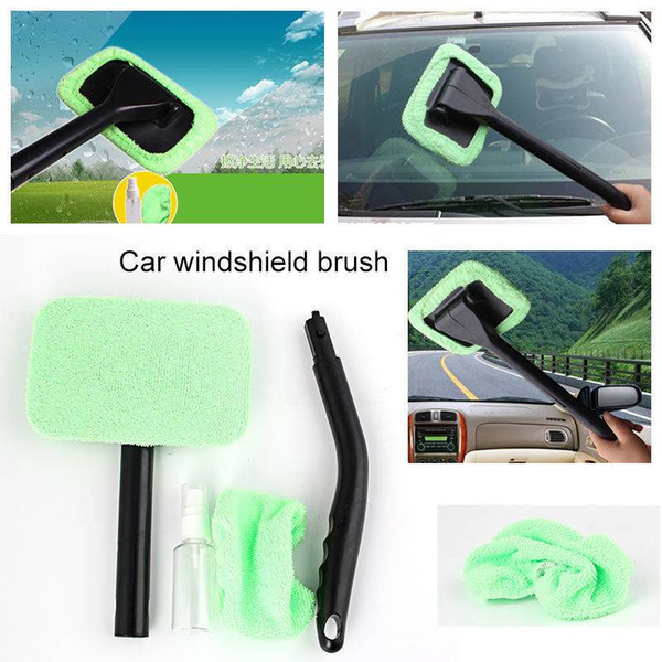 Handy New Car Auto Windshield Dust brush Wiper Dust Glass Fast Cleaner Brush Auto Window Cleaner Washable Air Conditioning Vent Blinds Clean